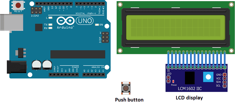 Simple LCD Timer With Arduino UNO 