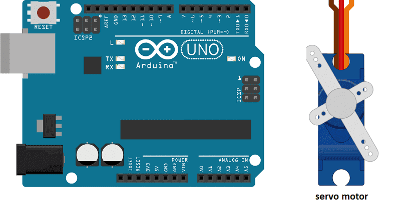 Basic servo control  Arduino Documentation