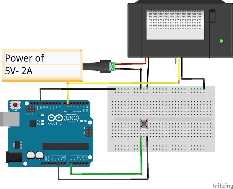 a thermal printer with Arduino