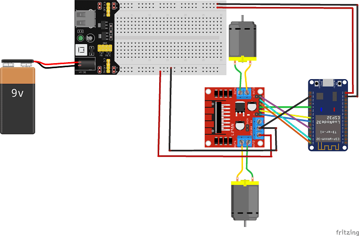 Elevating WiFi Car using ESP32, Lifting Car