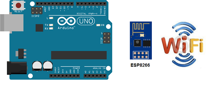 Connect Arduino UNO to Wifi network using ESP8266 module